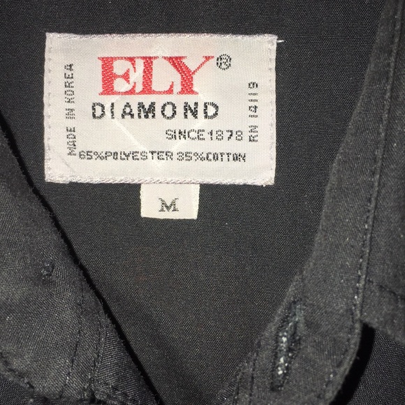 COPY - ELY DIAMOND VINTAGE WESTERN SHIRT SIZE M - Picture 2 of 8